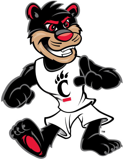 Cincinnati Bearcats 2006-Pres Mascot Logo vinyl decal